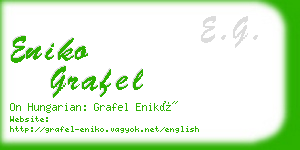 eniko grafel business card